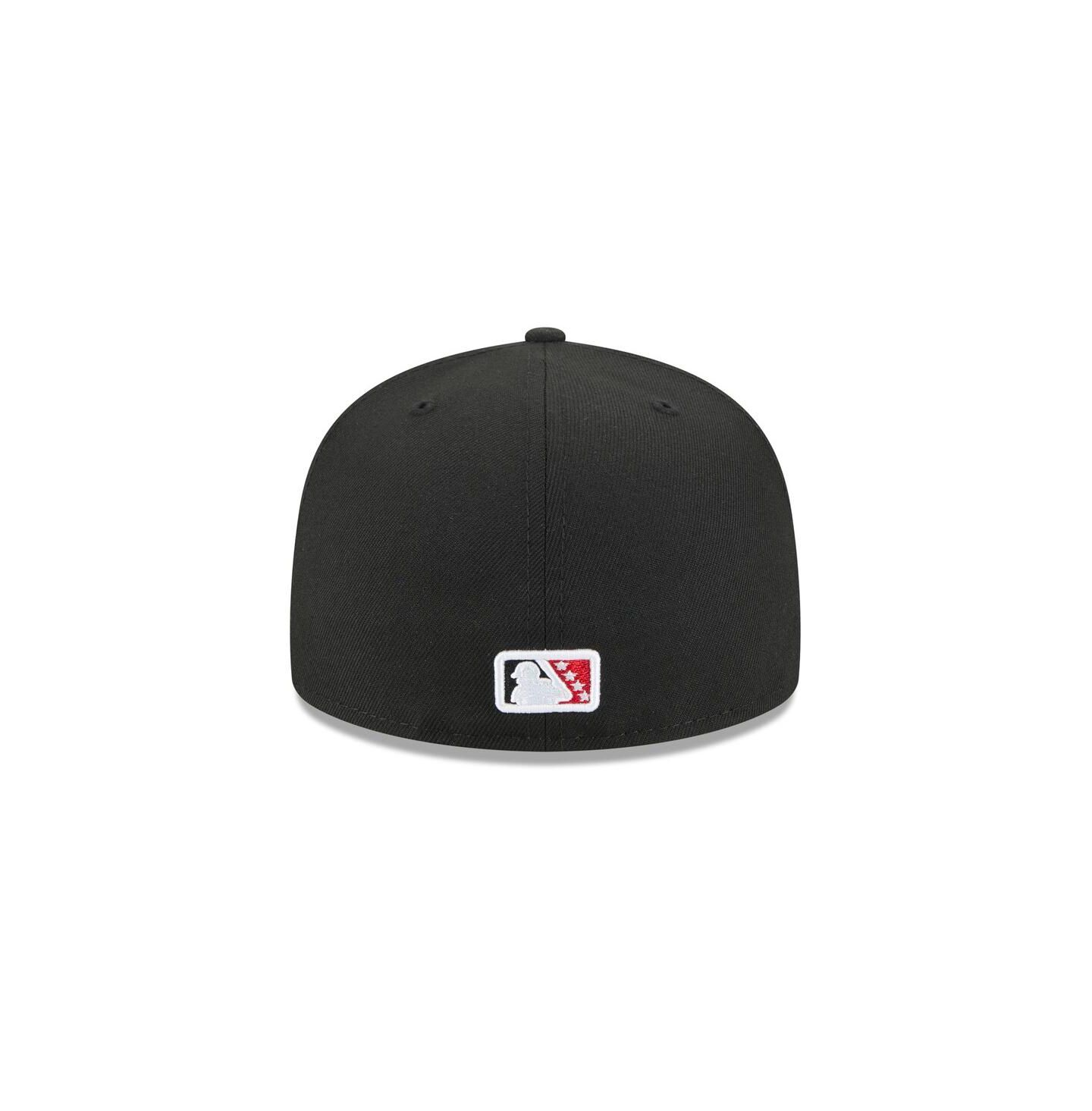 Мужская кепка New Era Black Albuquerque Isotopes Theme Nights 59FIFTY Fitted Hat — фото 4
