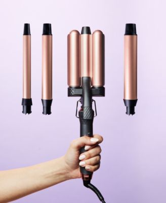 4-in-1 Interchangeable Clipless Curler Set