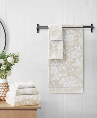 Folk Floral Cotton 6-Pc. Bath Towel Set