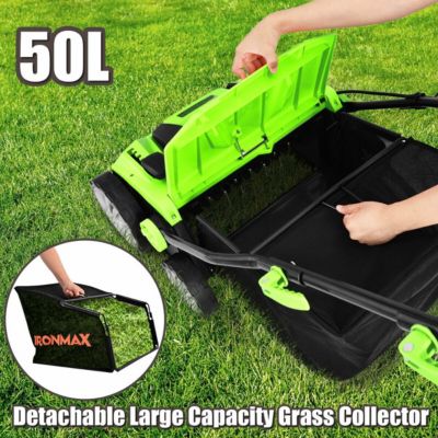 15 Inch 13 Amp Electric Scarifier with Collection Bag and Removable Blades