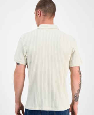 Men's Rocco Textured Polo Shirt, Exclusively at Macy's