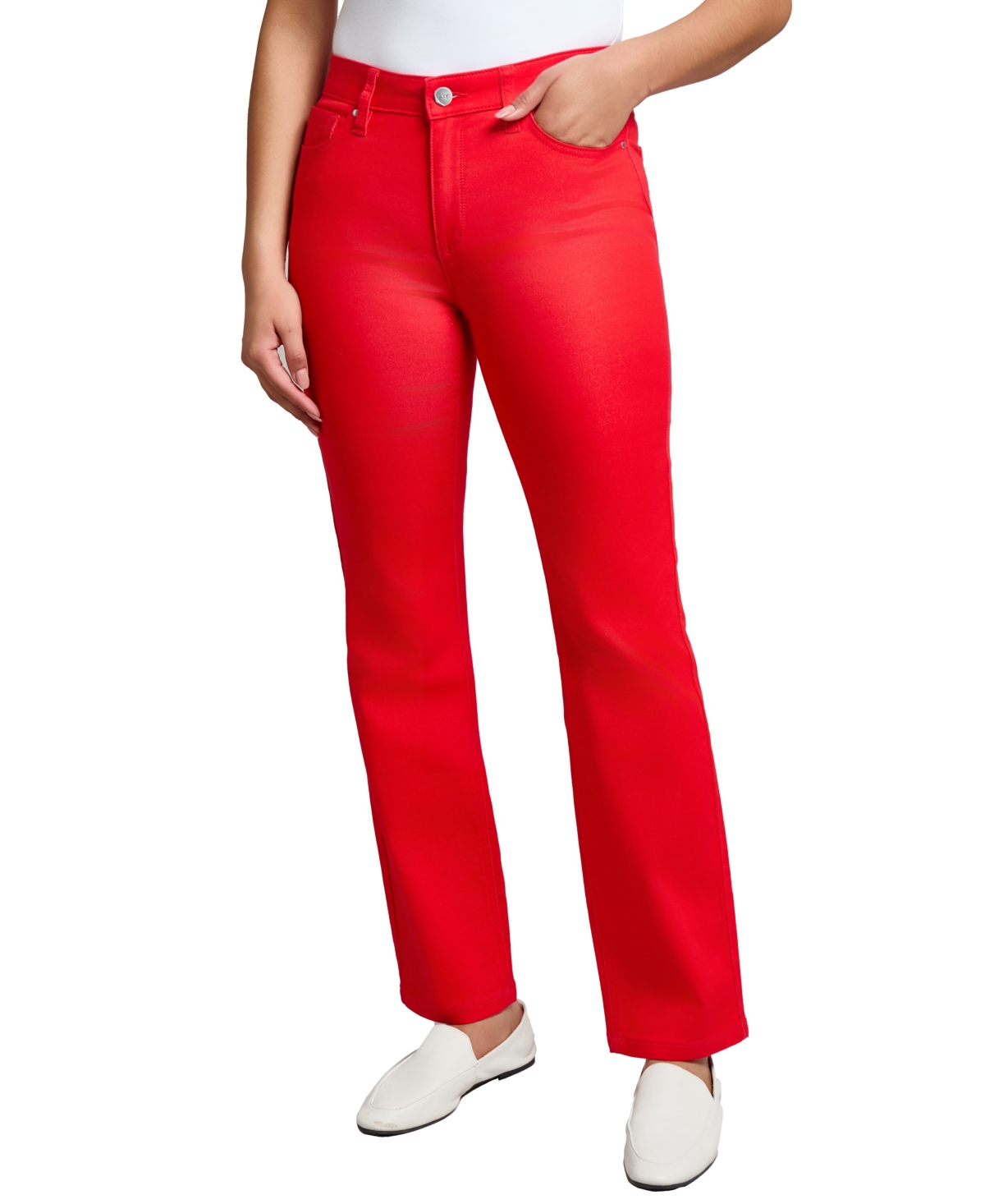 Women's Lexington Straight Leg Jeans - Rouge
