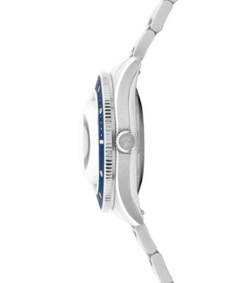 Men's Challenger Automatic Solid Stainless Steel Bracelet Watch, 42mm