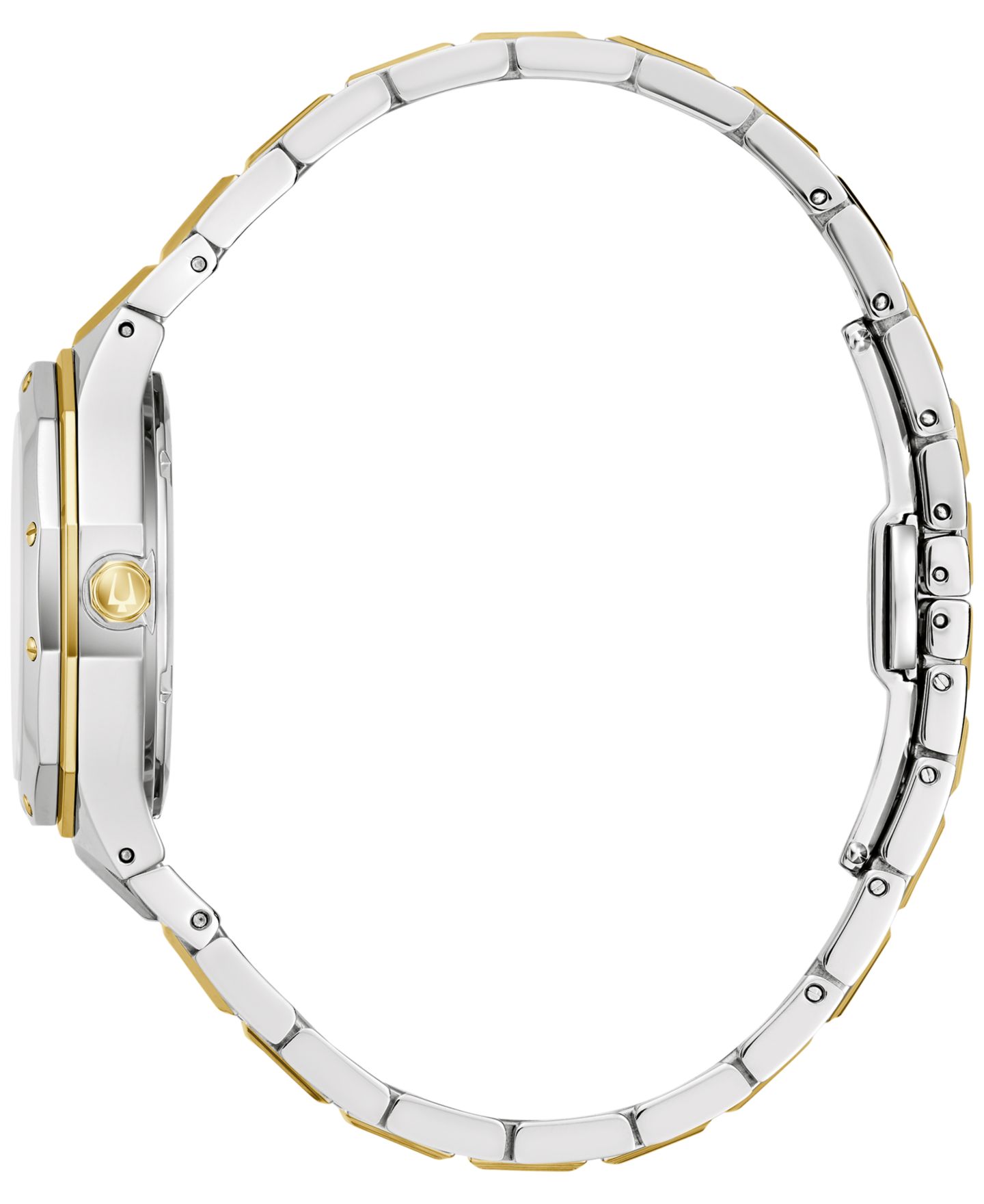 Женские часы Bulova Prestige Diamond Accent Two-Tone Stainless Steel Bracelet Watch 32mm — фото 5