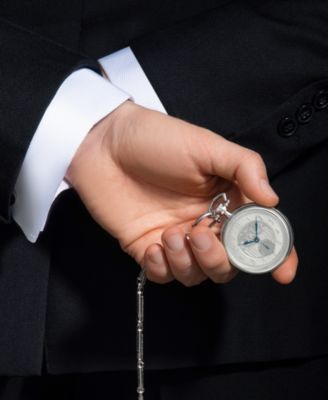 150th Anniversary Limited Edition Men's Art Deco Stainless Steel Chain Watch 45.5mm 