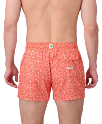 Sunset and Vines Men's Floral Woven Swim Trunks