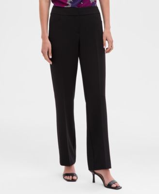 Petite Straight Full-Length Pants, Regular & Petite