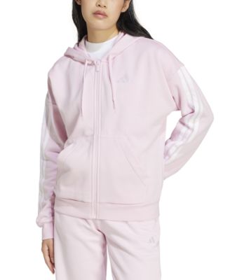 Women's 3-Stripe Fleece Full Zip Hoodie