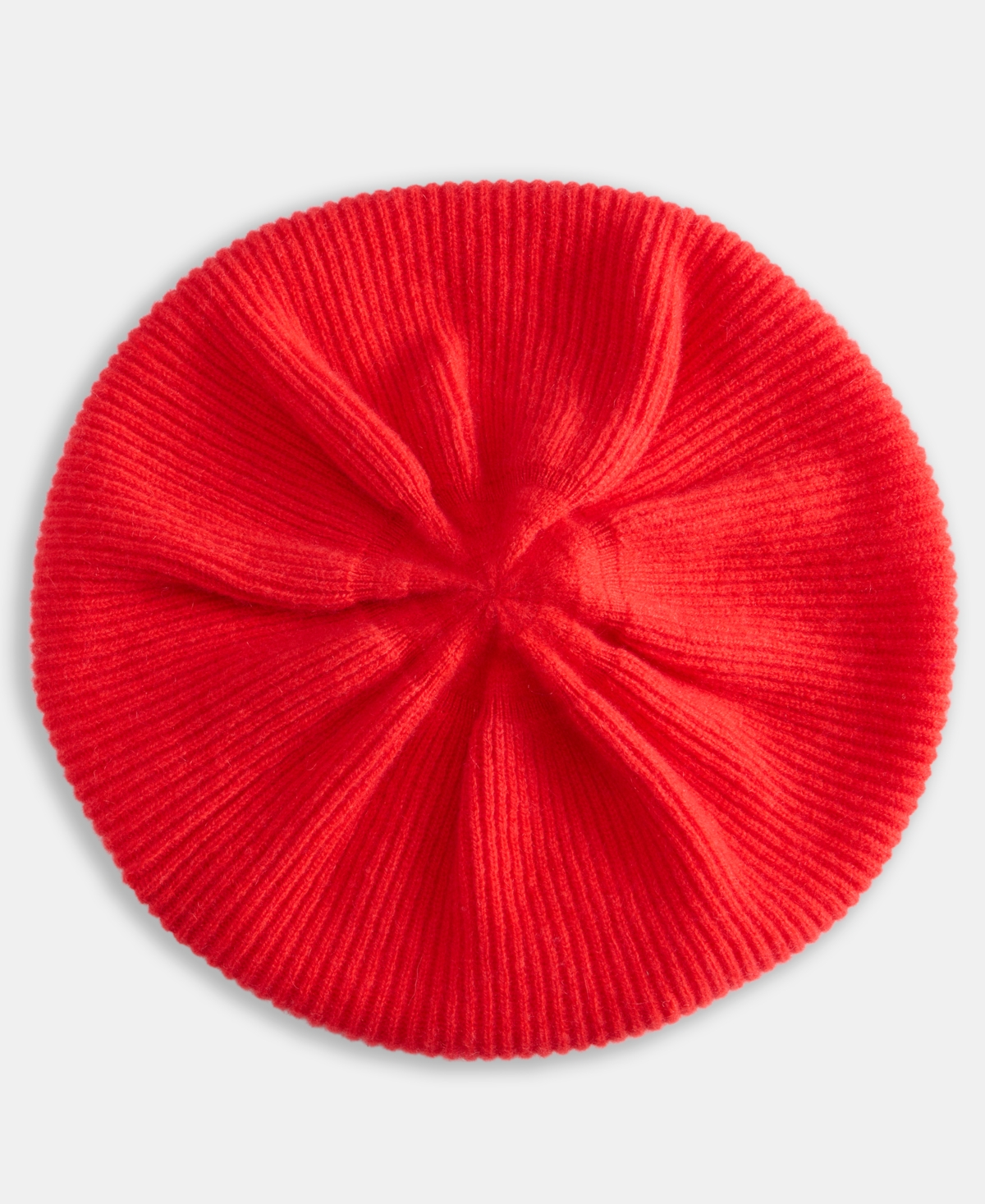Charter Club Cashmere Knit Beret, Created For Macy's In Red