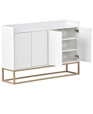 Modern Sideboard Elegant Buffet Cabinet With Large Storage Space For Dining Room, Entryway