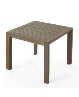 Streamdale Modern Acacia Wood Adirondack Chair with Water-Resistant Cushions