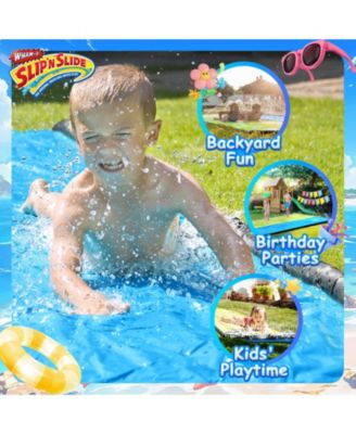 Slip N Slide Triple Waver Rider with Boogie 18ft for Kids 5-12 Years Backyard Water Fun