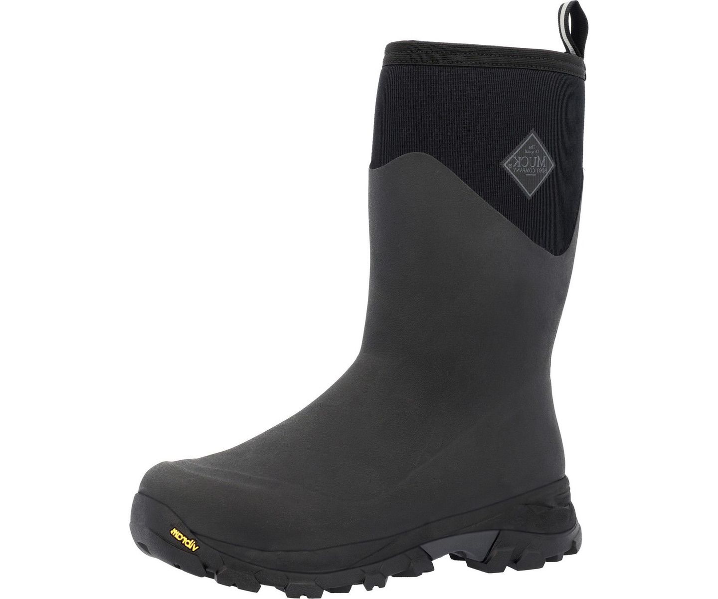 Мужские ботинки MUCK Arctic Ice Mid Boot + Vibram Arctic Grip A.T., цвет: Чёрный — фото 7