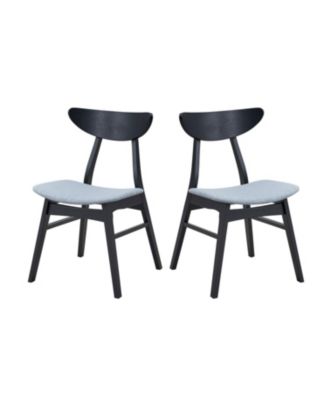 Round Kitchen Table & 4 Fabric Chairs