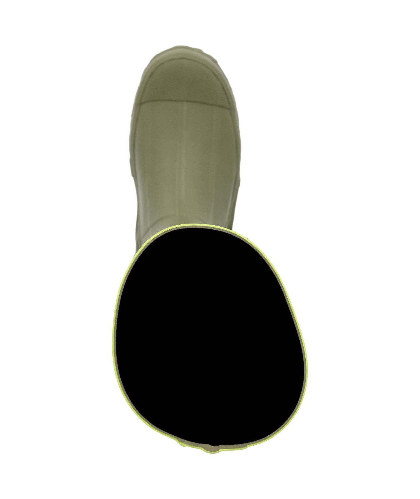 Мужские ботинки MUCK Harvester Rubber Boot, цвет: Оливковый / Лаймовый — фото 6