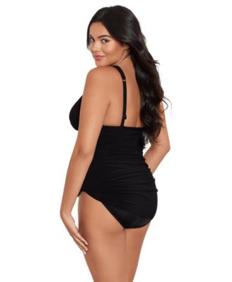 Plus Size Solid Celine Swim Dress