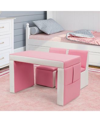 Multi-functional Kids Sofa Table Chair Set