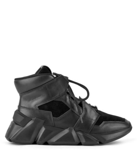 Мужские кроссовки United Nude Space Kick Jet Hi, цвет: Чёрный