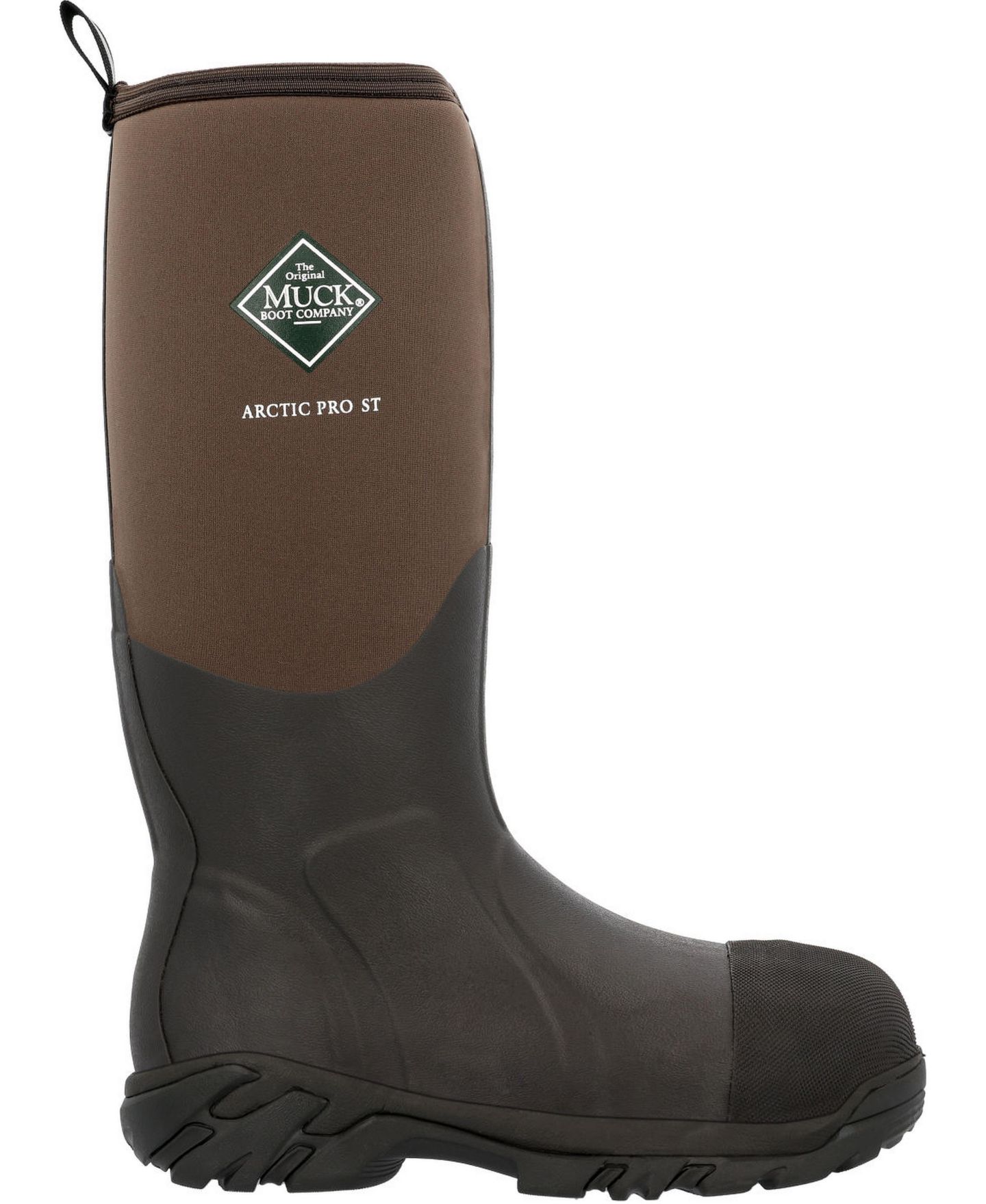 Мужские ботинки MUCK Arctic Pro Steel Toe Insulated Boot, цвет: Коричневый — фото 1