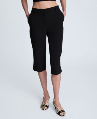 Kenneth Cole - Women's Mid-Rise Pedal Pusher Pants