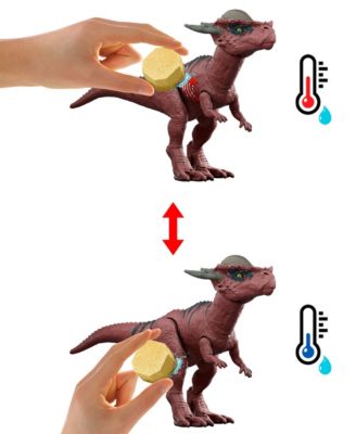 Dino Reveal Dinosaur Battle Pack 2-Pack with Battle Arena New Toy