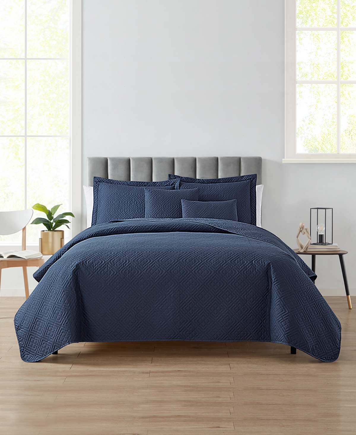 Nestl Diamond Embossed 4-pc. Quilt Set, Twin/twin Xl