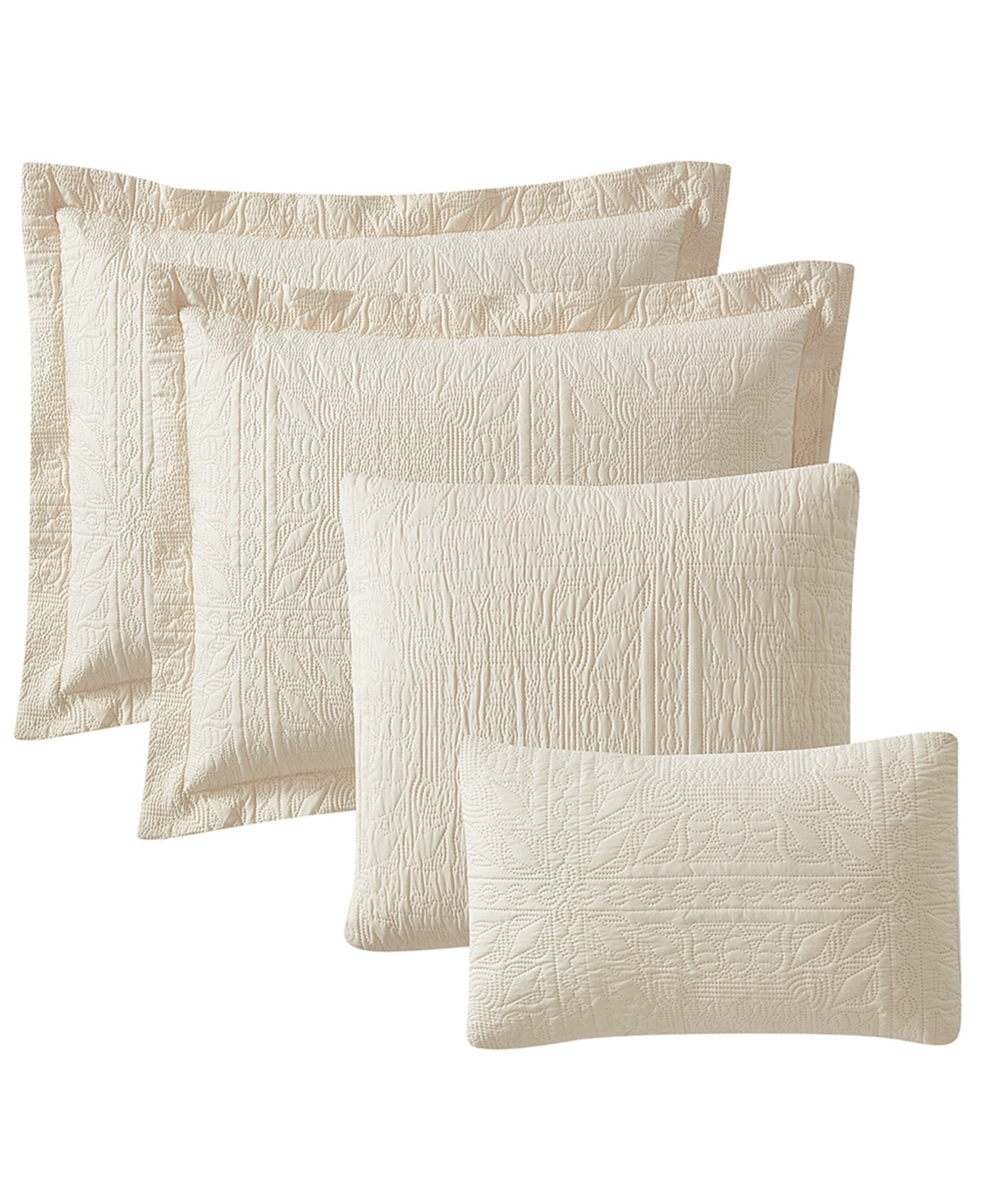 Nestl Grid Embossed 4-pc. Quilt Set, Twin/twin Xl