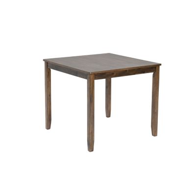 Solid Wood Dining Table with Spacious Top