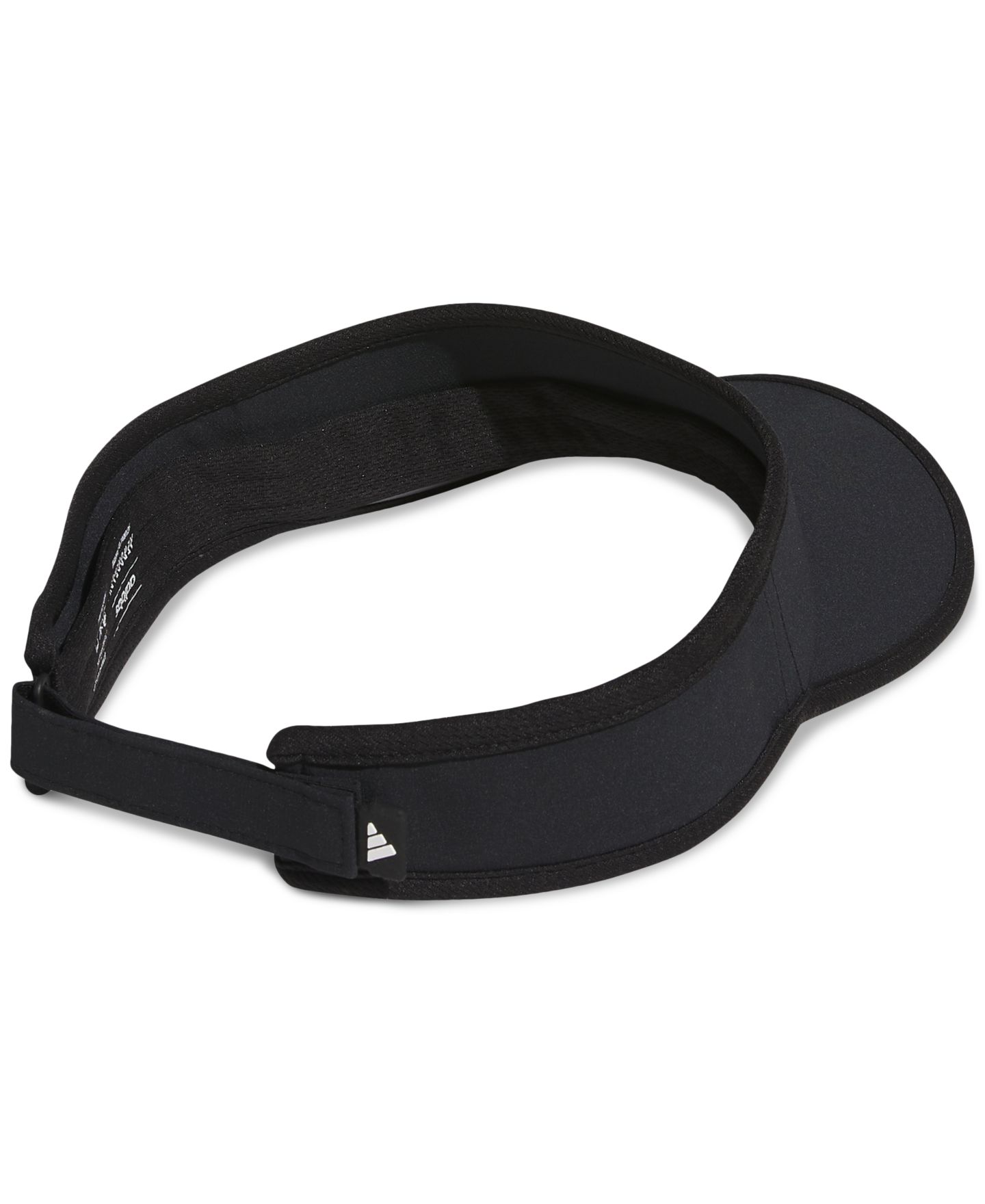 Мужские козырьки adidas Superlite 3, цвет: Чёрный / Белый — фото 3