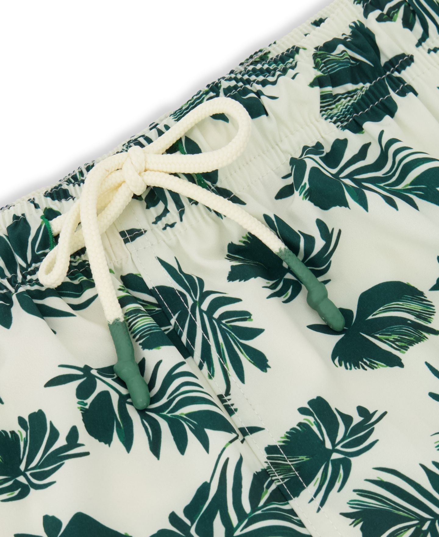 Плавки Leaf-Print для мужчин, тканый — Sunset x Vine, цвет: Льняной — фото 4