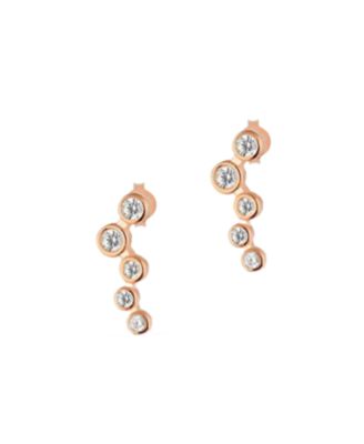 Star Cluster Stud Earring Sterling Silver