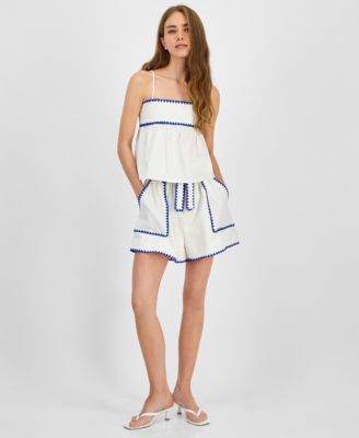 Women's Dontatella Sleeveless Tie-Back Top