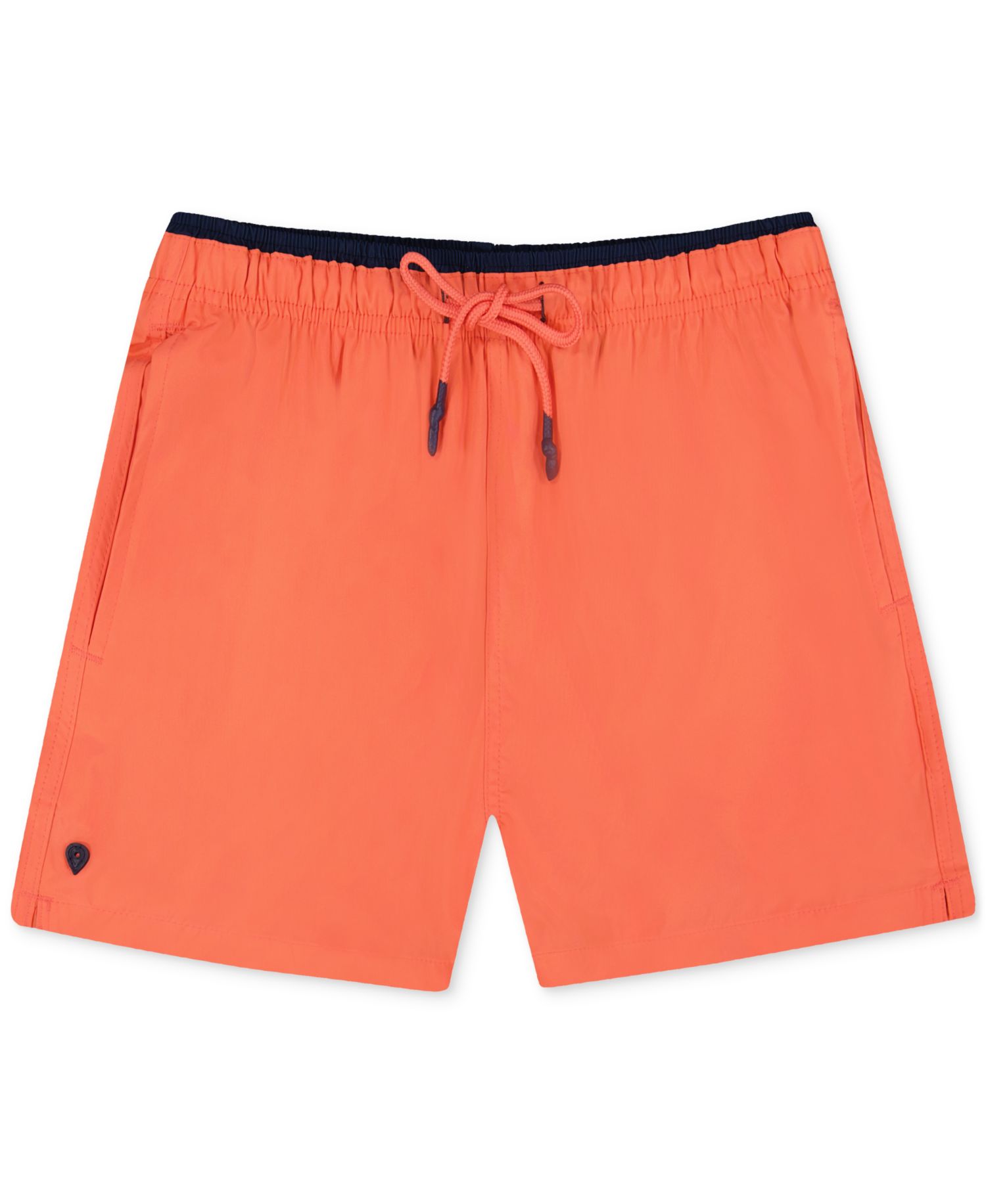 Men's Solid Woven Swim Trunks