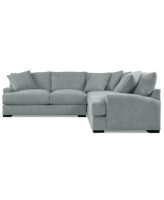 Rhyder 3-Pc. Fabric L Sectional