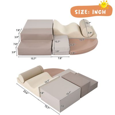 Streamdale Soft Crawling Playset for Toddlers' Motor Skills