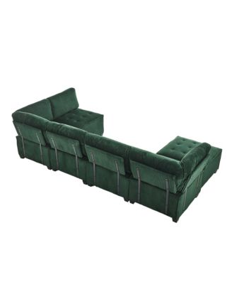 Streamdale U-Shaped Modular Sectional Sofa with Reversible Chaise