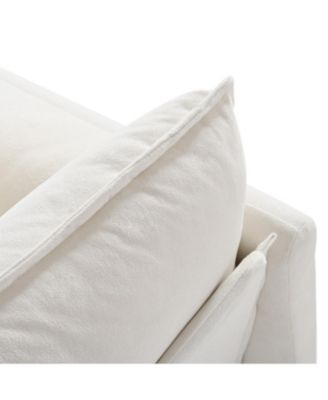 Streamdale Cloud Sofa Sectional w/ Ottomans & Pillows, Beige