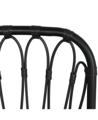 Streamdale Outdoor Grey Wicker Dining Chairs (Set of 2) with Washable Cushions