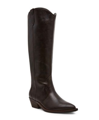Women's Kit Knee-High Cowboy Boots, Regular & Wide Calf
