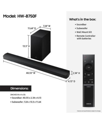 5.1 Ch. B-Series Soundbar with Wireless Subwoofer