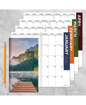 2026-2027 Bible Small Monthly Pocket Planner