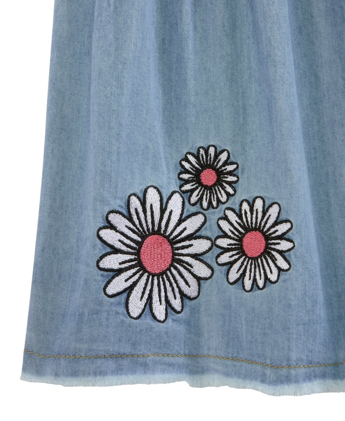 Scotch & Soda Big Girls Short Sleeve Lightweight Denim Dress