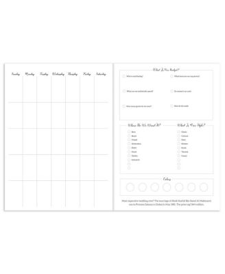 Woah! Undated 7.5"x10.25" Monthly Wedding Planner