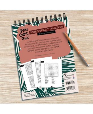 You Got This Word Search Book Spiral Puzzle Pad