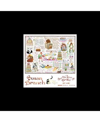 1000 Piece Books & Cats Susan Branch Jigsaw Puzzle