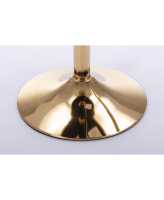 Streamdale Adjustable Swivel Bar Stools with Chrome Base (Set of 2)