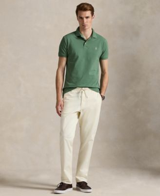 Men's Classic-Fit Stretch Mesh Polo Shirt