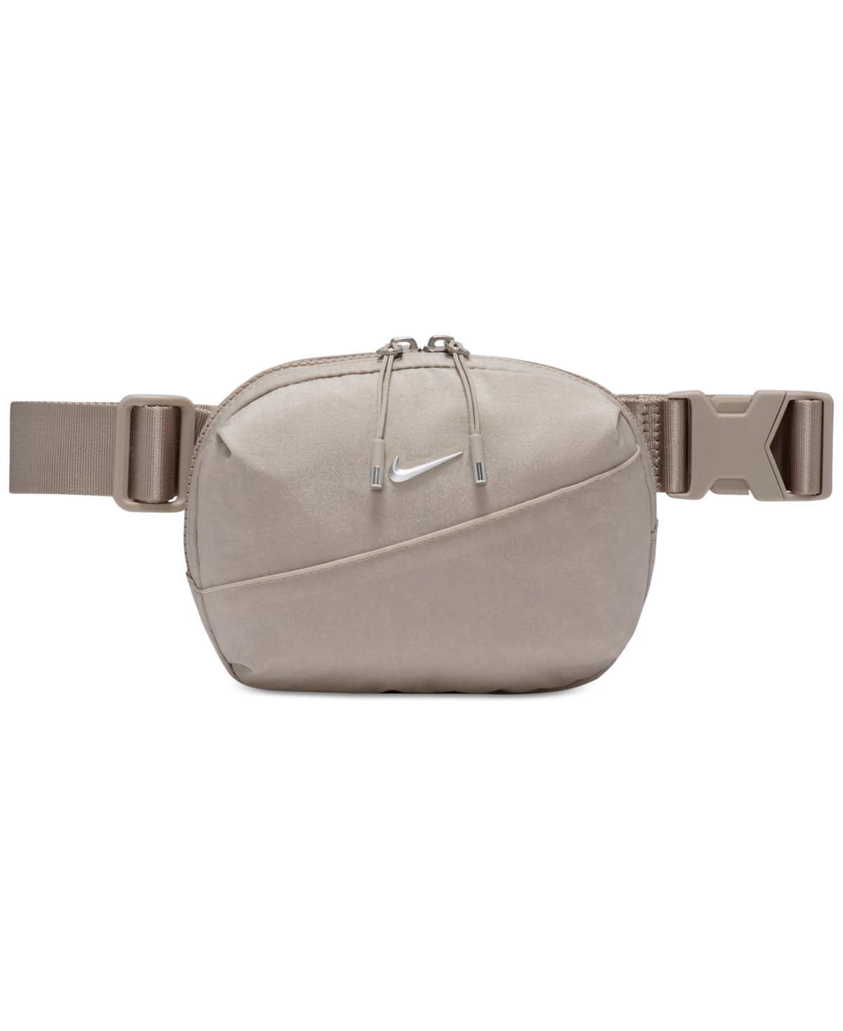 Unisex Aura Crossbody Bag - Smokey Blue/Matte Silver