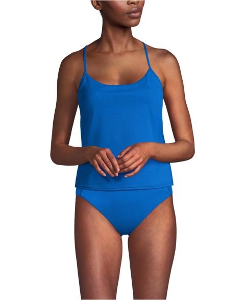 Верх бикини Tankini, на завязках — Lands' End