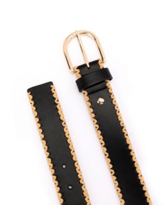 Women's 35mm Straw Edge Belt